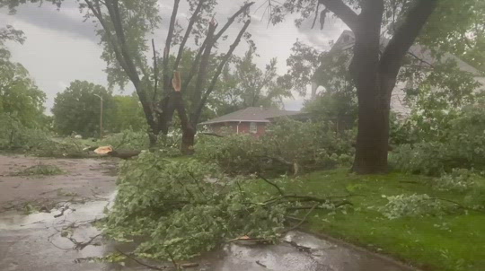 Storms ravage through southeast Nebraska