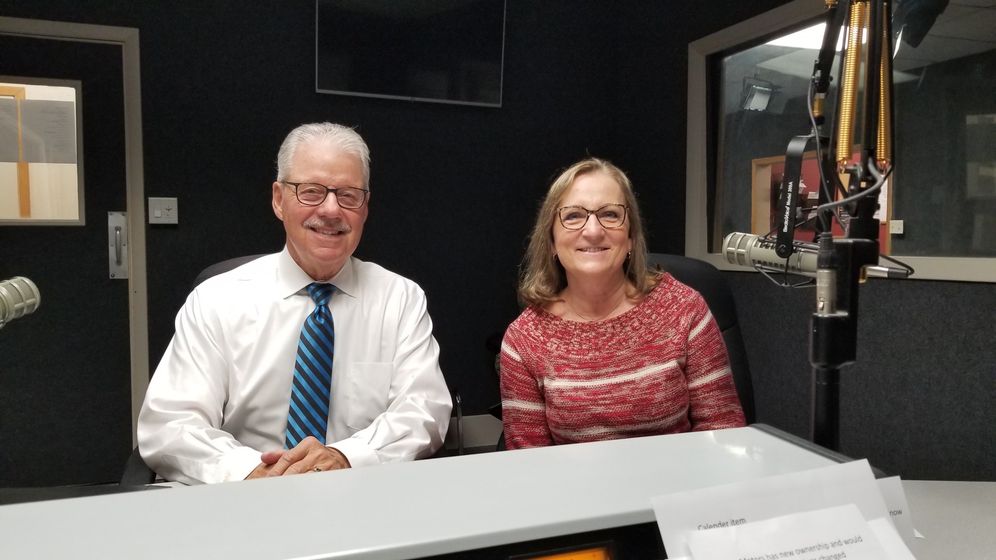 City/BPW Finance Director Linda Koch and Mayor Stan Wirth