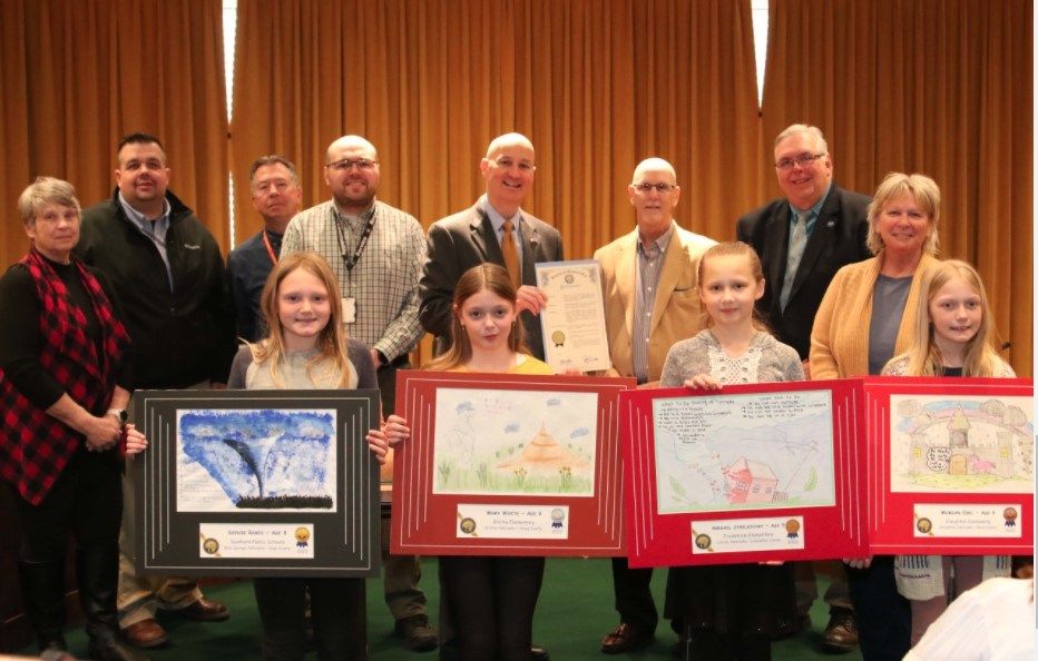 Severe Weather Awareness poster winners