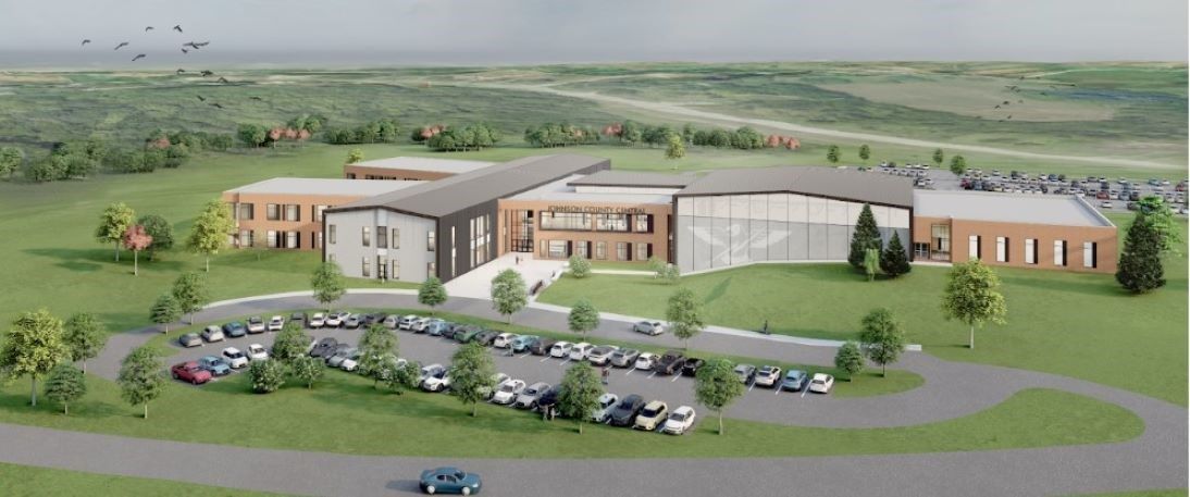 Concept of new Johnson County Central School