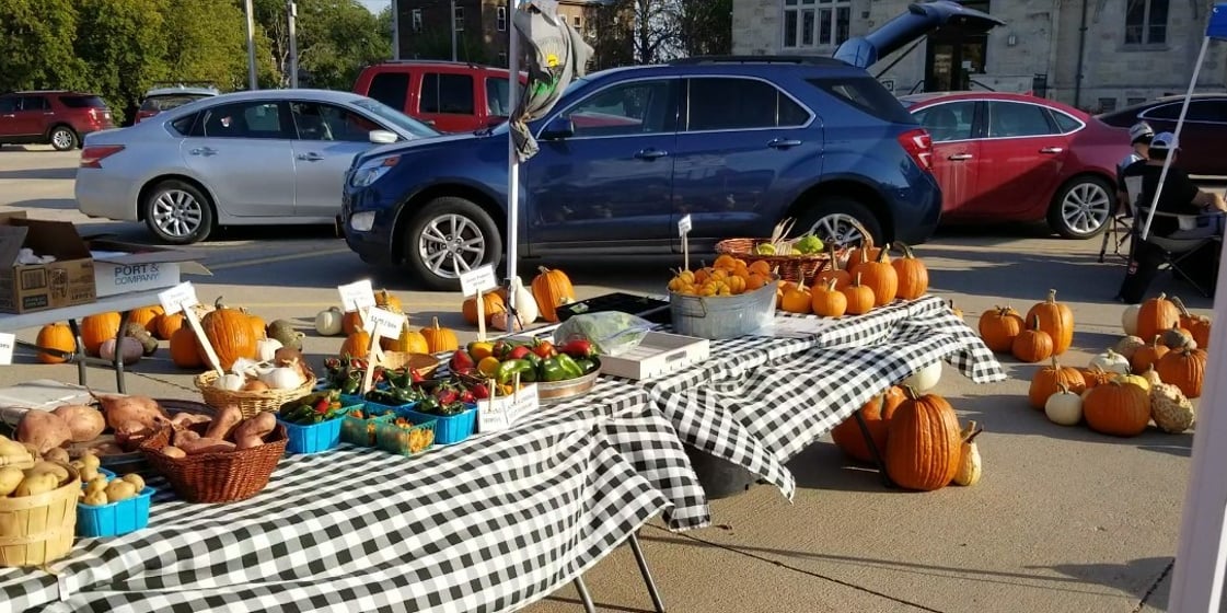 Fall goods at the Main Street Beatrice Farmers Market