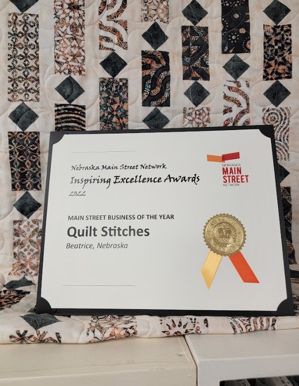 Quilt Stitches Business of the Year