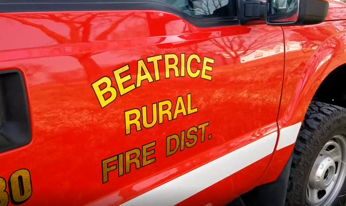 Small cornfield fire sends out Beatrice Rural Firefighters