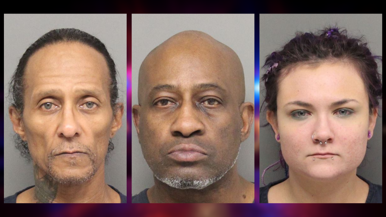 L-R: Peautray Green, Lawrence Harris, and Annastacia Morrow.