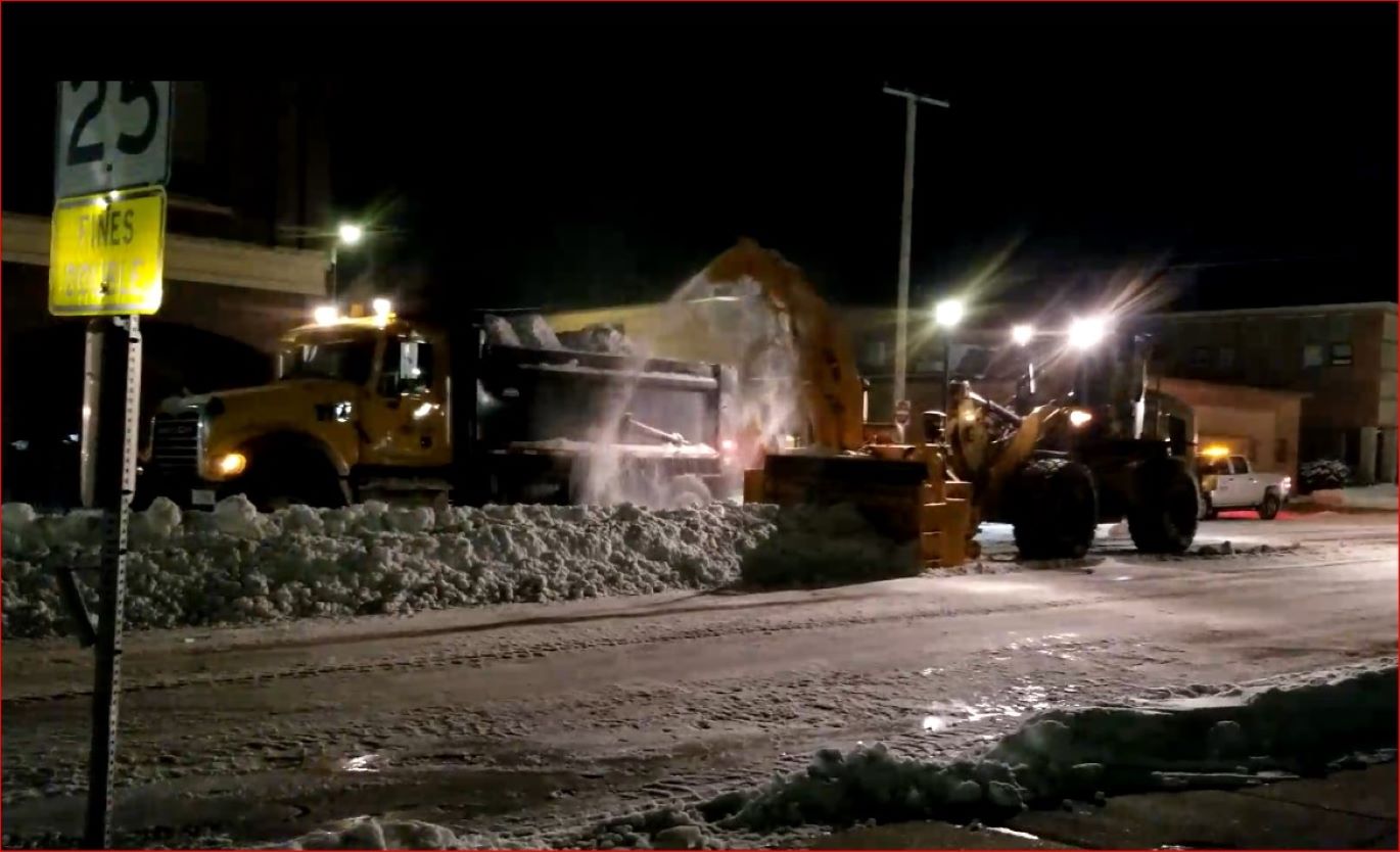 Beatrice crews remove snow ridges early Friday SOUTHEAST NEWS