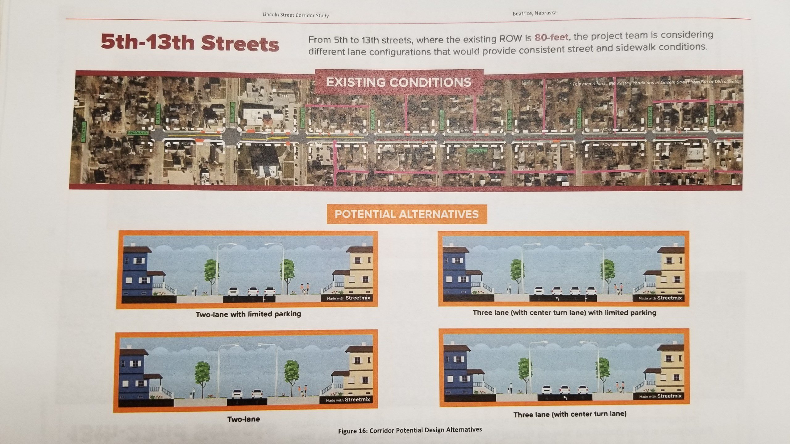 Beatrice officials review Lincoln Street Corridor phases costs