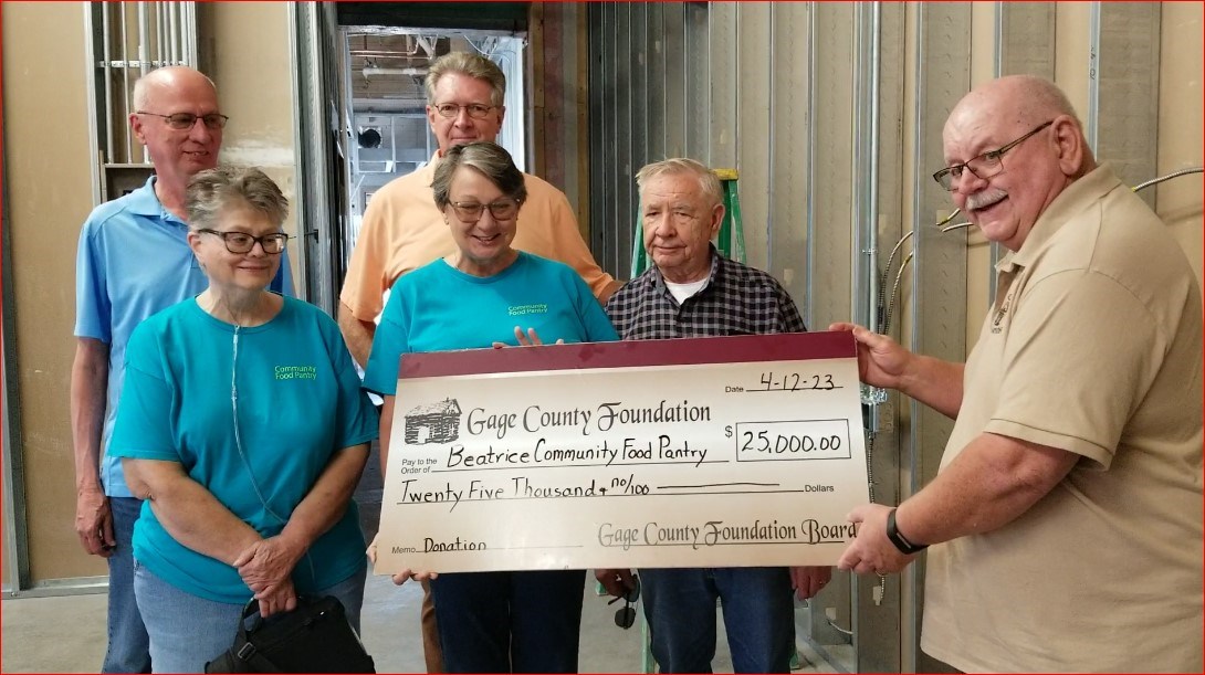 Foundation contribution aids Community Food Pantry renovation pl