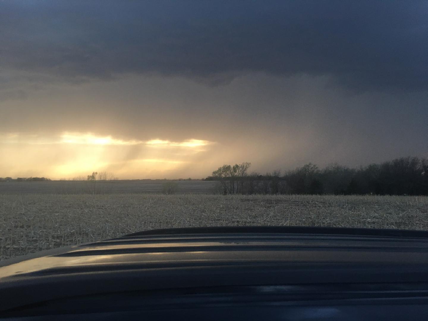 Storms bring hail high winds torrential rain to SE Nebraska