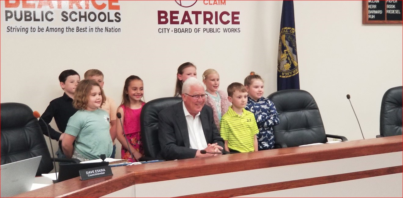 Second graders honored for environmental efforts in Beatrice