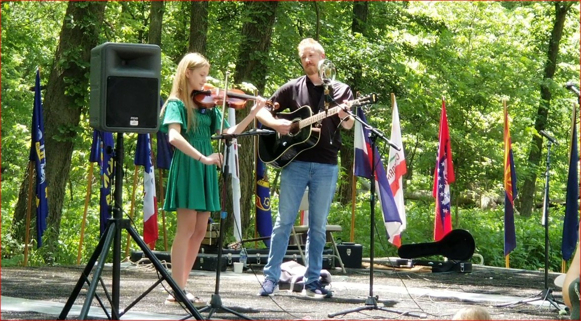 Jerry Rivers Fiddle Player Fiddle music featured at national park, near Beatrice - RIVER COUNTRY ...