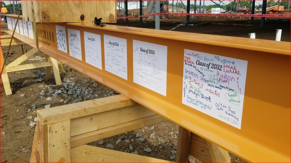 Signatures on the steel