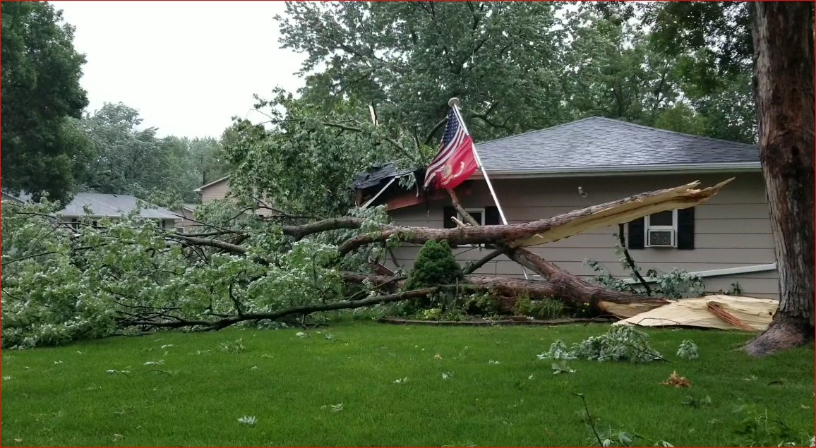 Severe Saturday storms pummel SE Nebraska significant tree dam