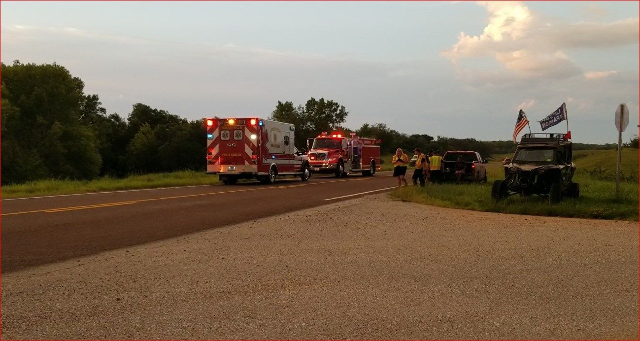 Utility Terrain vehicle at East Hoyt and U.S. 136
