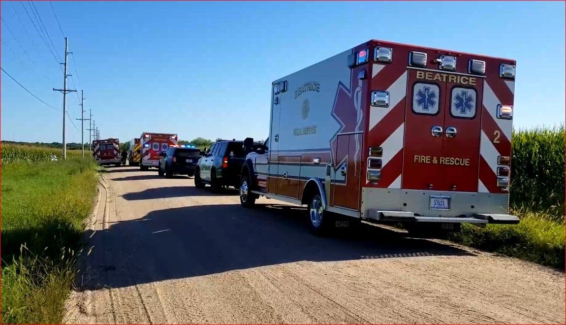 Crash off gravel street in east Beatrice, injures five SOUTHEAST