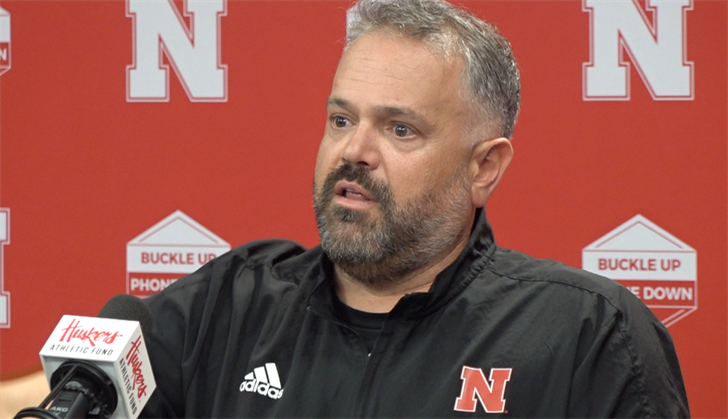 Matt Rhule addresses the media