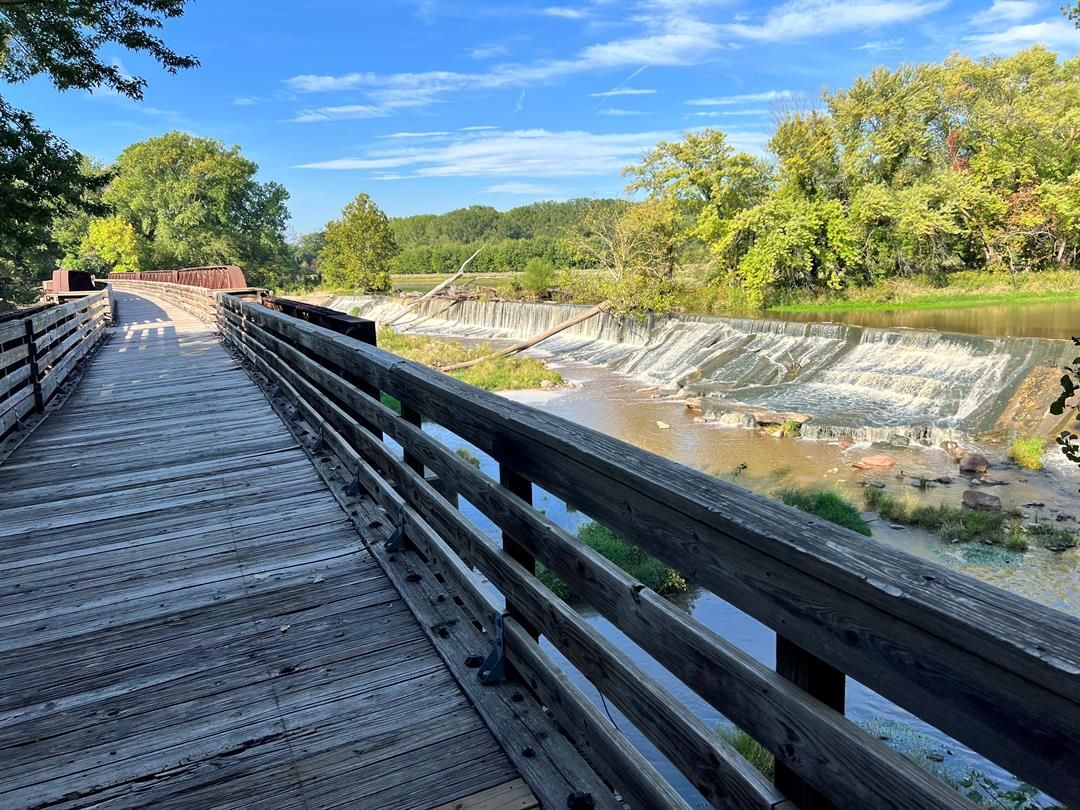 Fairbury City Dam River