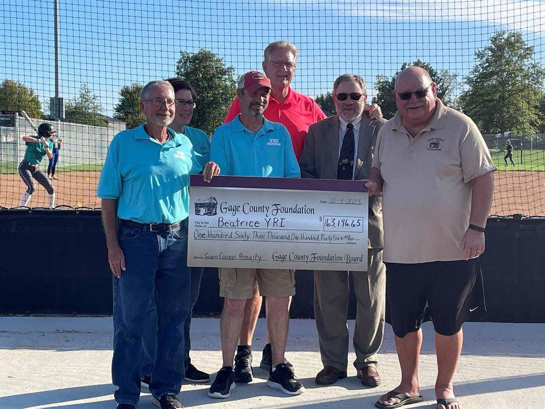 Beatrice Youth Recreation Incorporated receives estate gift