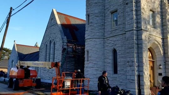 Quick response averts fire disaster at historic Beatrice church