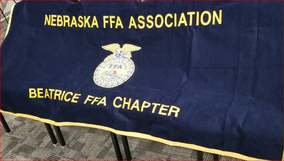 New Beatrice FFA Chapter banner