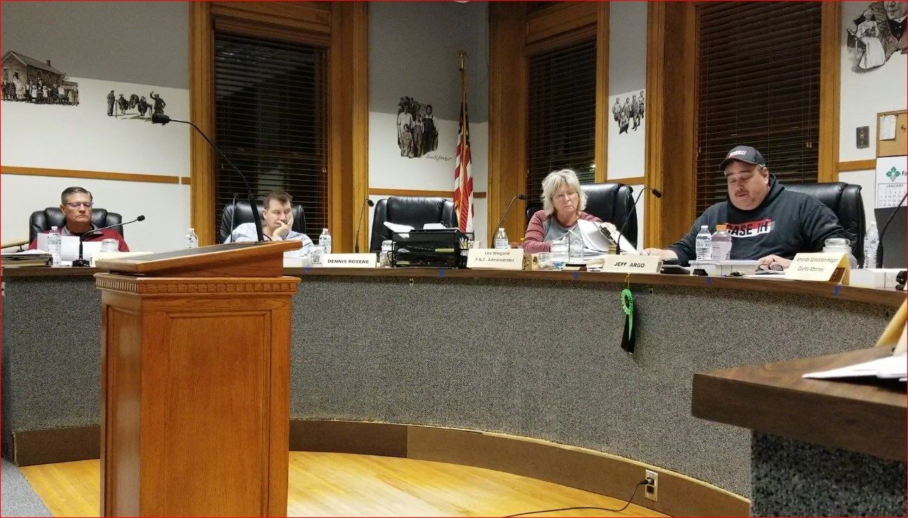 Gage County Planning Commission committee, to take public