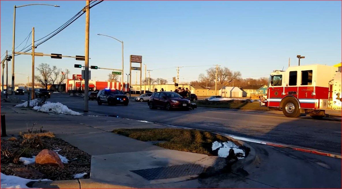 One driver taken for treatment, from north Beatrice collision