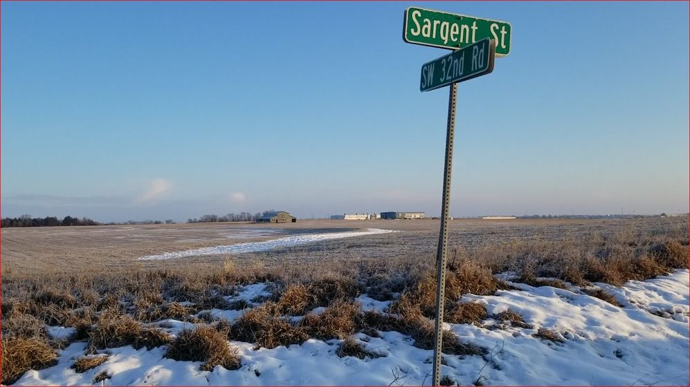 New industrial tract, looking northeast
