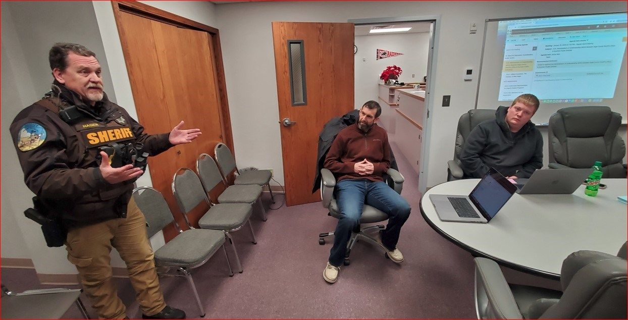 Photos: Gage County Sheriff's Investigator Tim Hanson