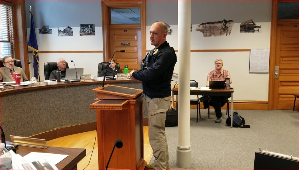 Wymore Police Chief Bobby Martinez