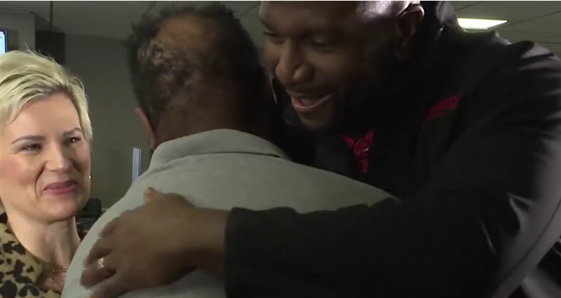 Man meets dispatcher after life-saving 911 call