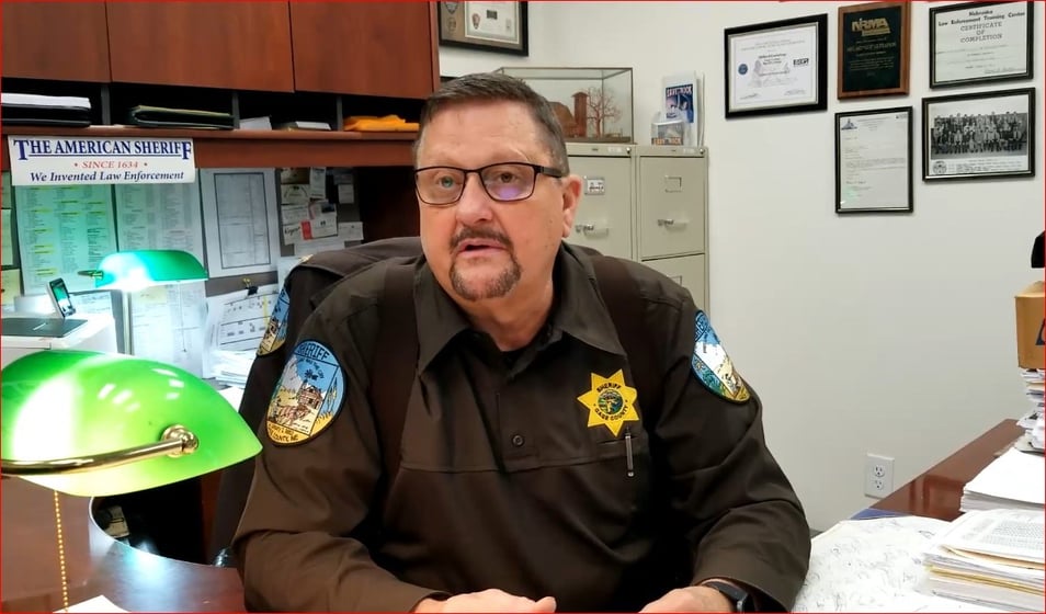 Gage County Sheriff Millard Gustafson
