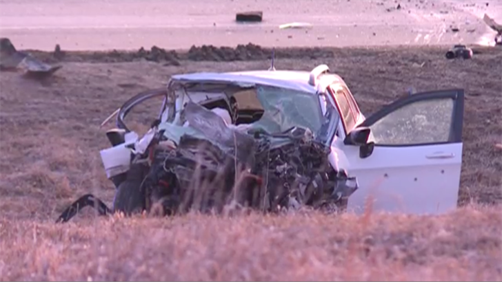 Highway 77 and Old Cheney accident