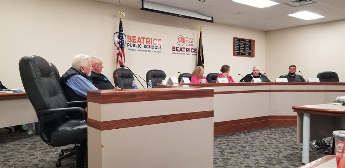 Candidates for Beatrice City Council, at forum