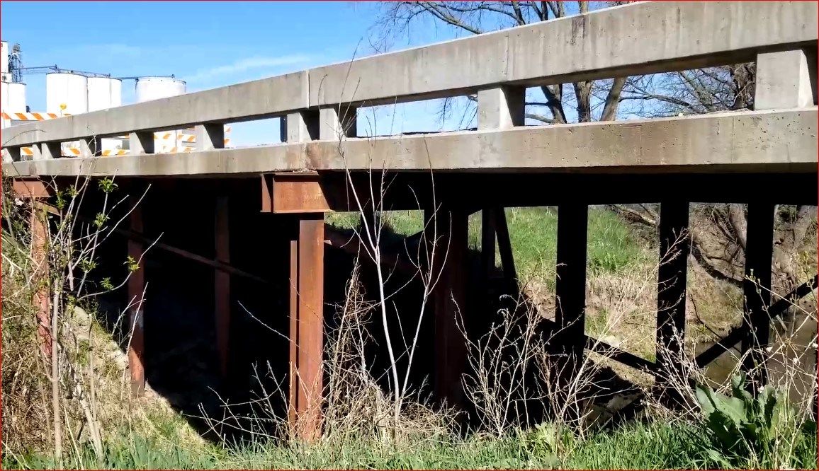 South side of bridge