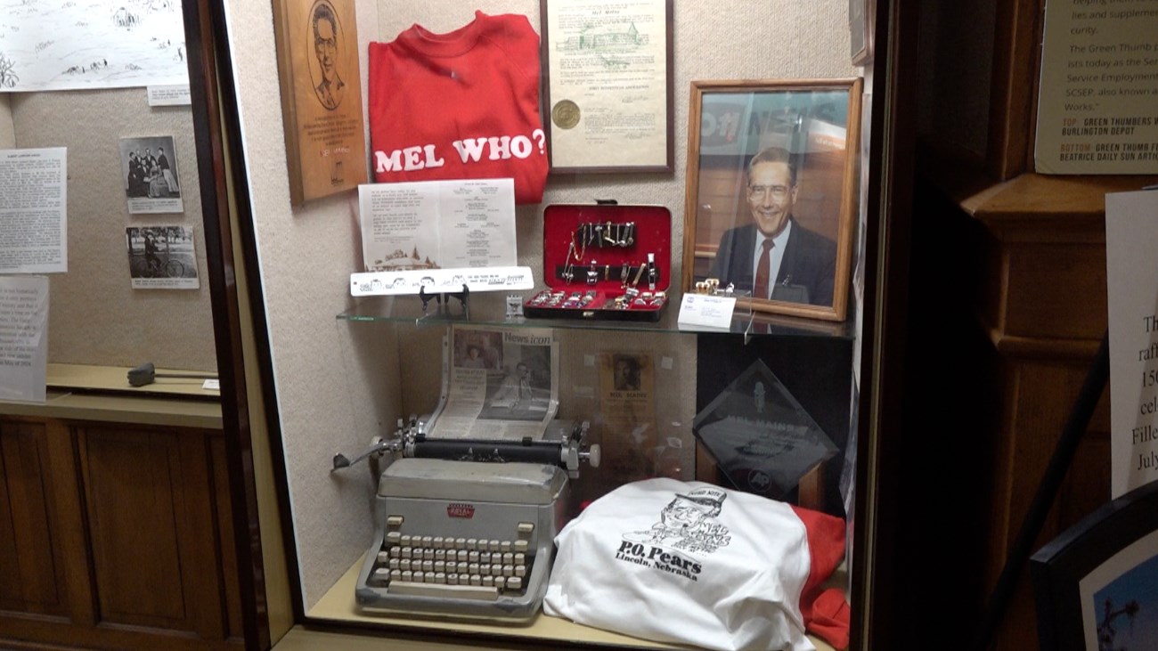'A special man': Mel Mains exhibit on display at Gage County Museum - Vimarsana News