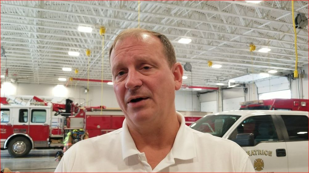 Beatrice Fire and Rescue Chief, Brian Daake