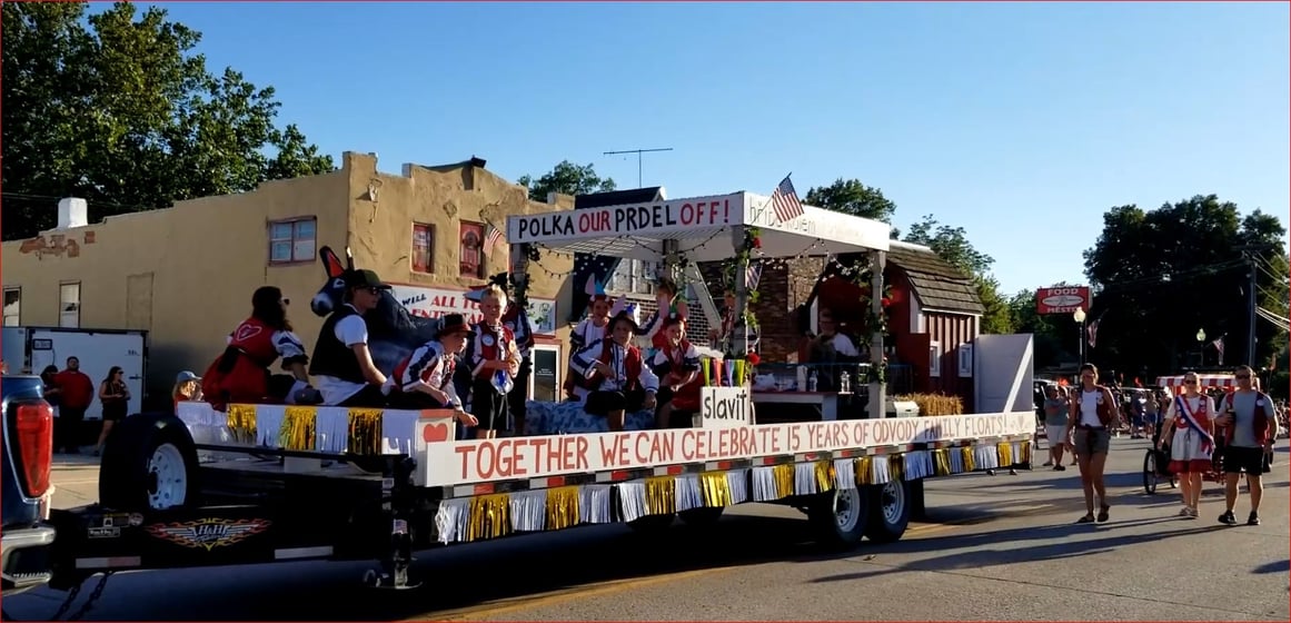 Children's Parade, Friday night in Wilber
