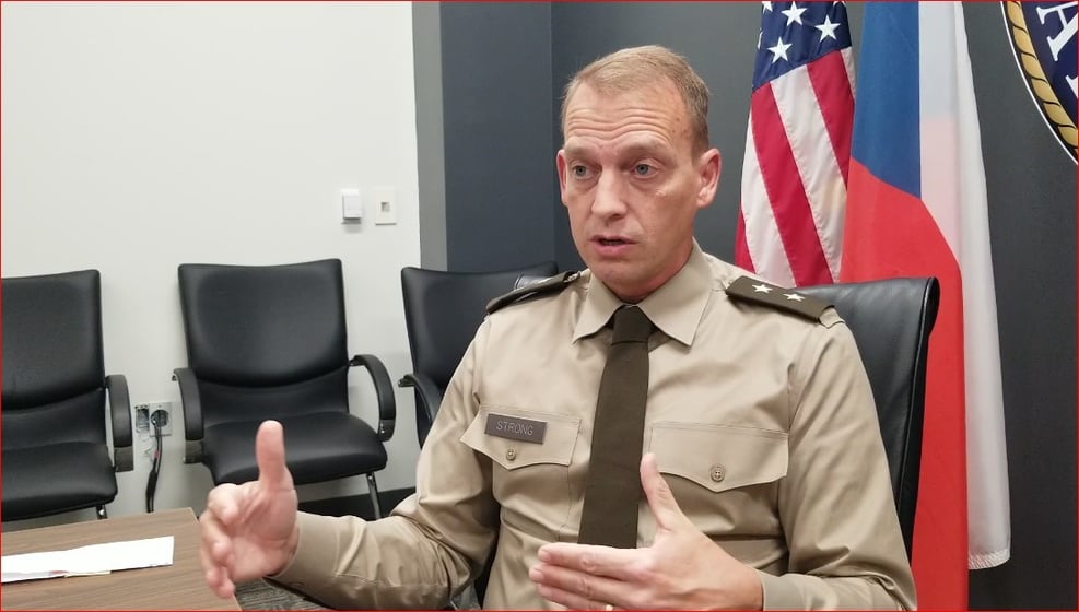 Nebraska Adjutant General, Brigadier General Craig Strong