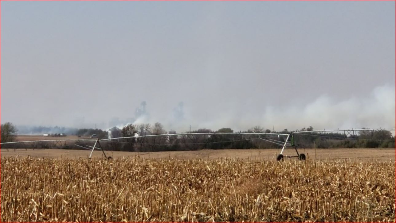 Smoke from wildfire shrouds NPPD Plant