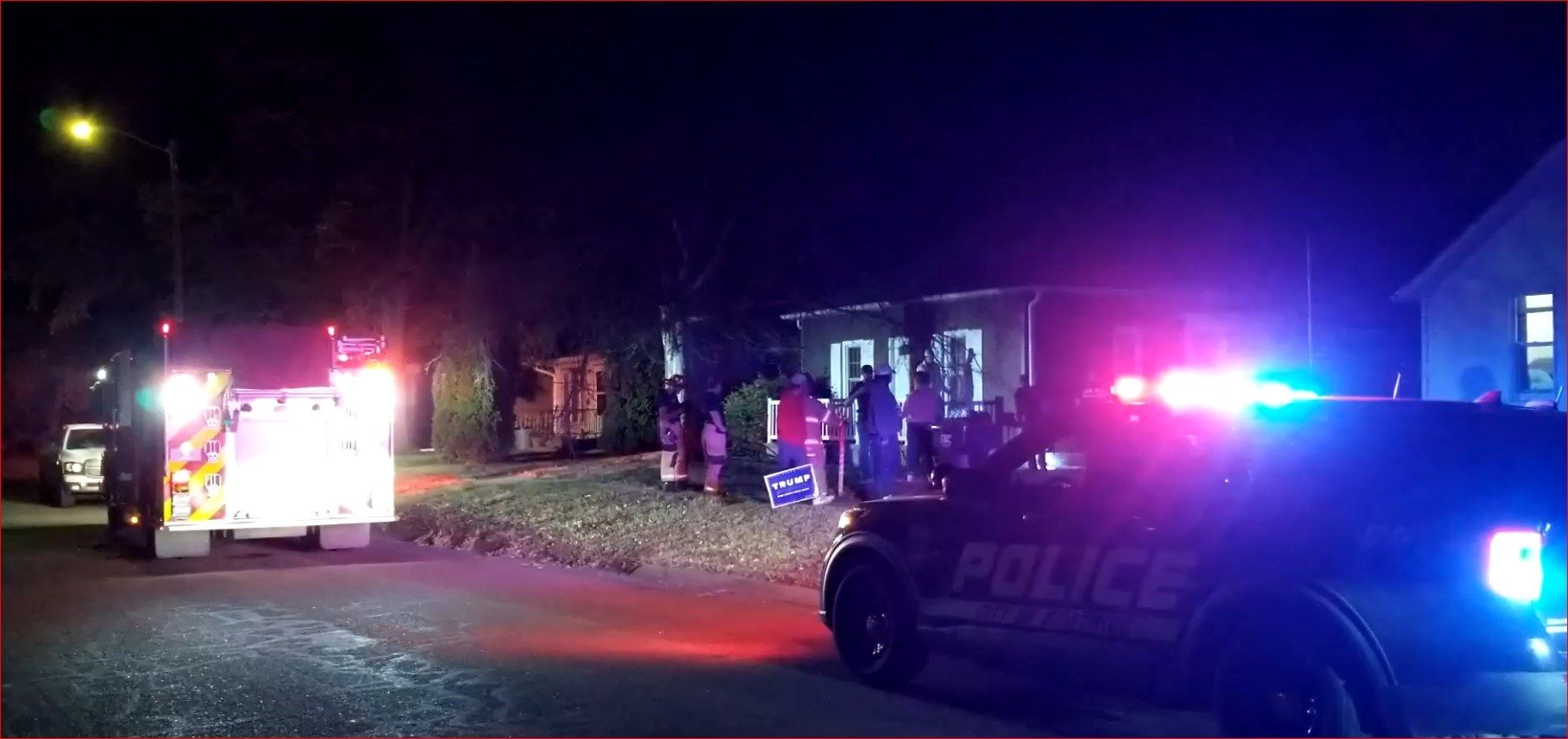 Authorities investigate area of explosion