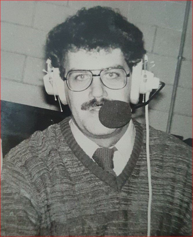 Steve calling play-by-play for KWBE