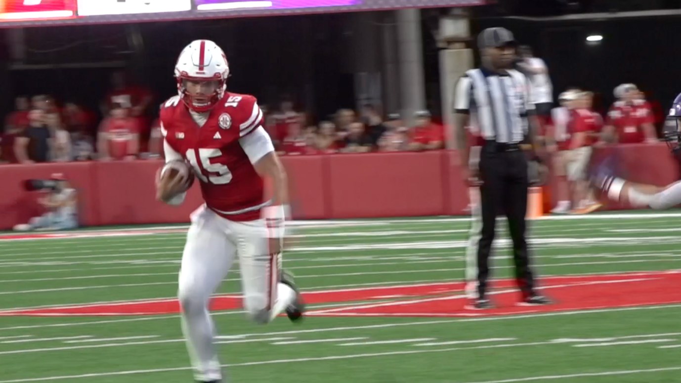 Running Raiola: Husker QB shows bursts of speed against Buckeyes ...