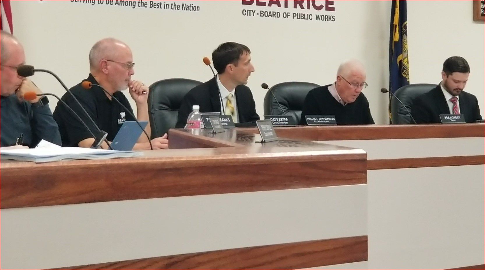 Monday night council meeting