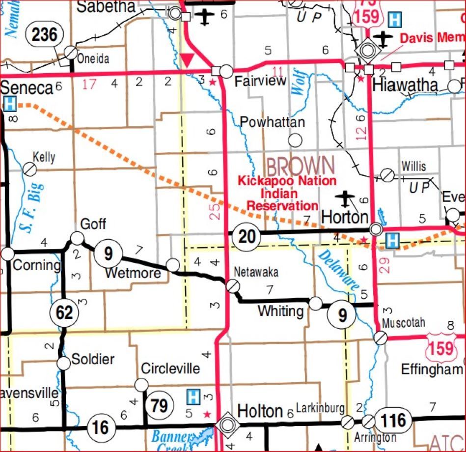 Fatal collision at U.S. 75 and Kansas 20