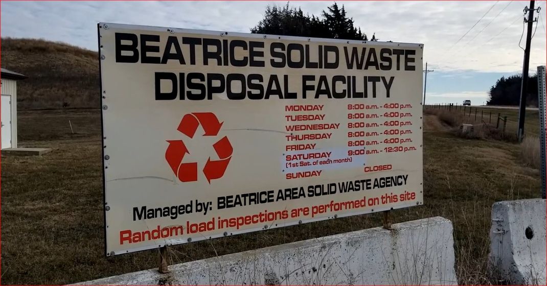 Company chosen for entrance, building at new landfill site