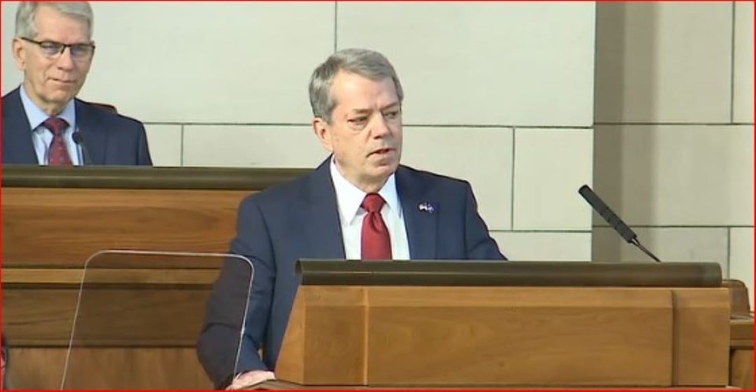 Nebraska Governor Jim Pillen