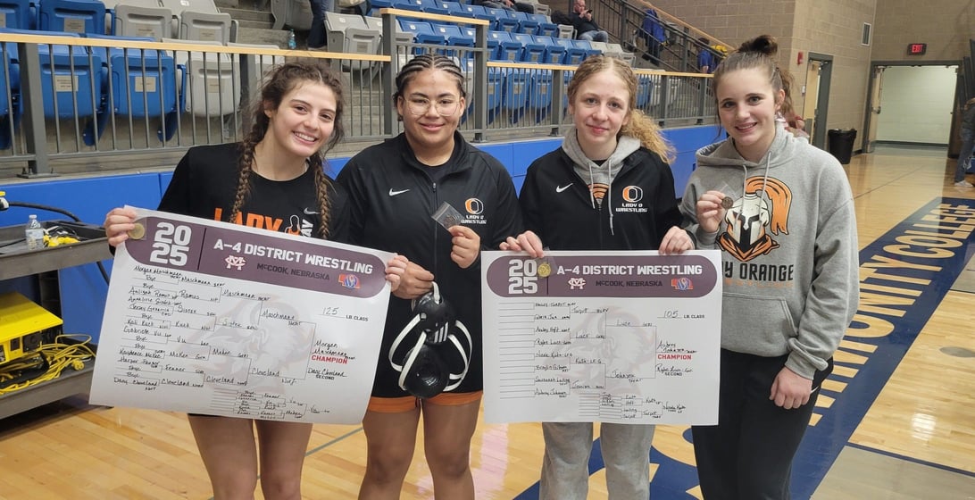 2025 Beatrice girls wrestling state qualifiers