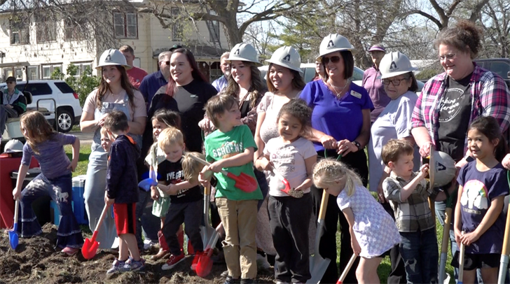 Wymore, BVCA break ground on Head Start Tuesday night