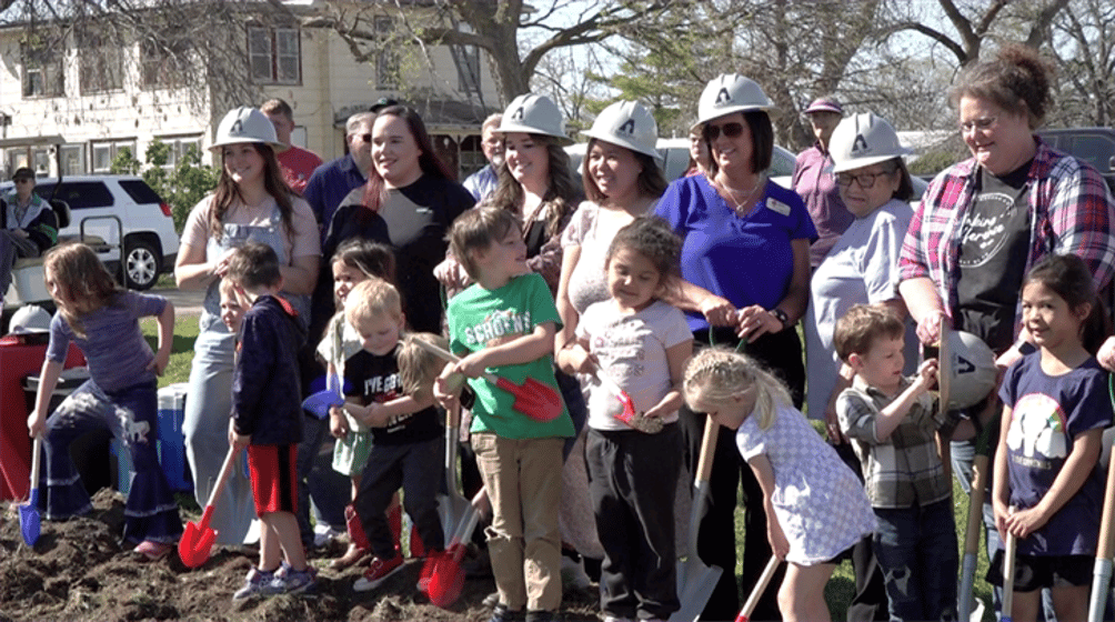 Wymore, BVCA break ground on Head Start Tuesday night