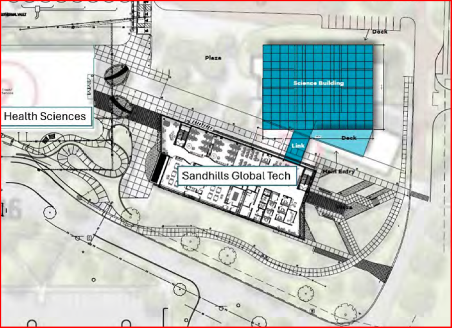 Proposed Science Center location, Lincoln SCC Campus