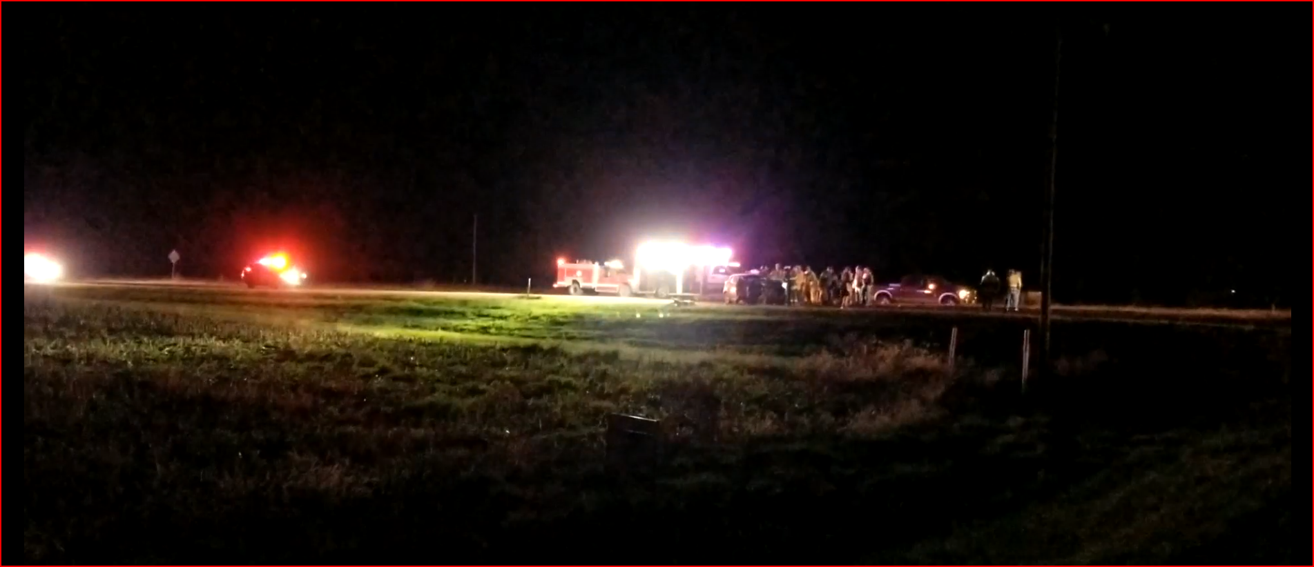 Accident at US 77 and Hickory Road